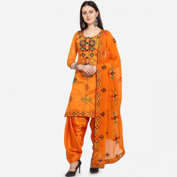 https://www.shop-ally.in/products/women-orange-unstitched-dress-material