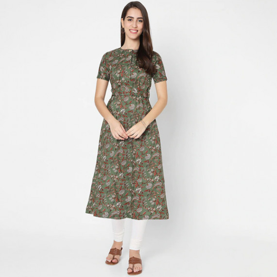 https://www.shop-ally.in/products/women-green-grey-floral-printed-cotton-a-line-kurta