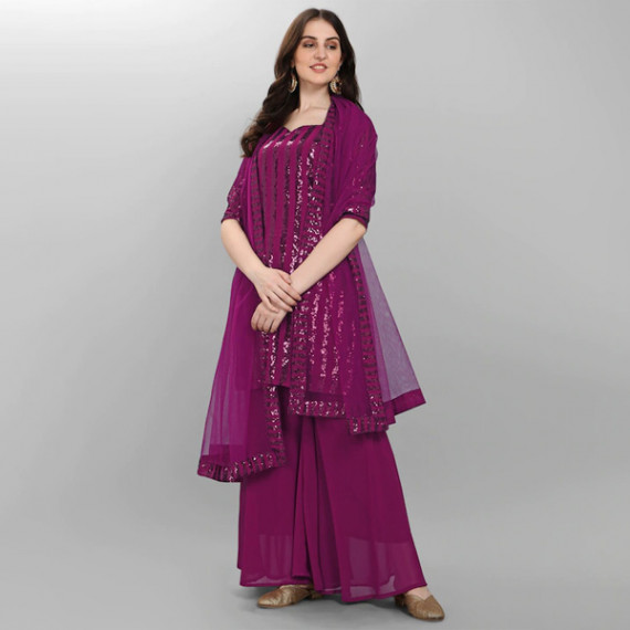 https://www.shop-ally.in/products/purple-embroidered-sequined-silk-georgette-semi-stitched-dress-material