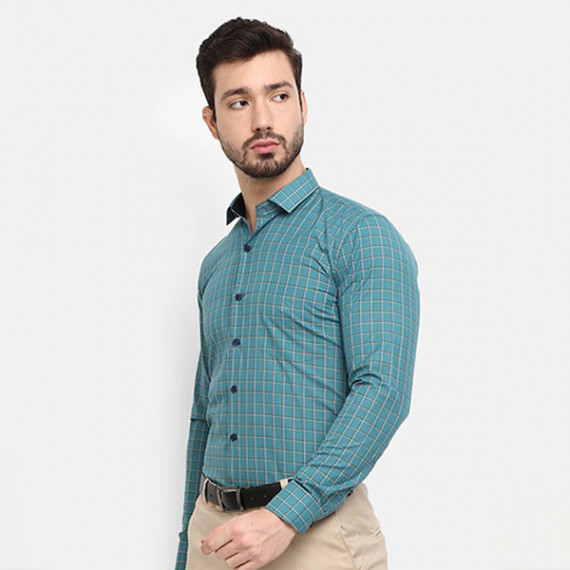 https://www.shop-ally.in/products/men-green-checked-formal-shirt