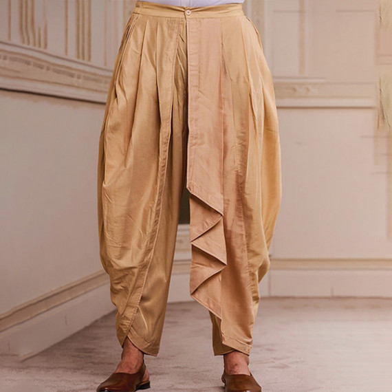 https://www.shop-ally.in/products/men-beige-solid-draped-dhoti-pants