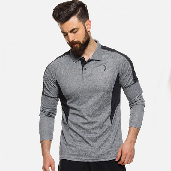 https://www.shop-ally.in/products/men-grey-black-colourblocked-polo-collar-t-shirt