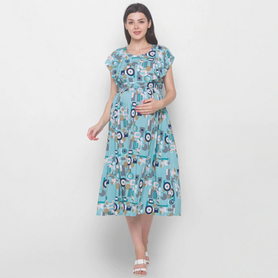 https://www.shop-ally.in/products/blue-floral-maternity-midi-dress