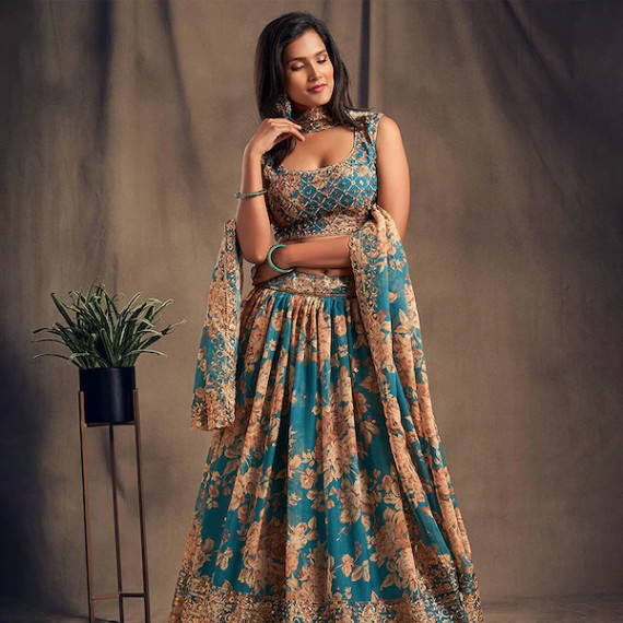 https://www.shop-ally.in/products/blue-beige-printed-semi-stitched-lehenga-unstitched-blouse-with-dupatta